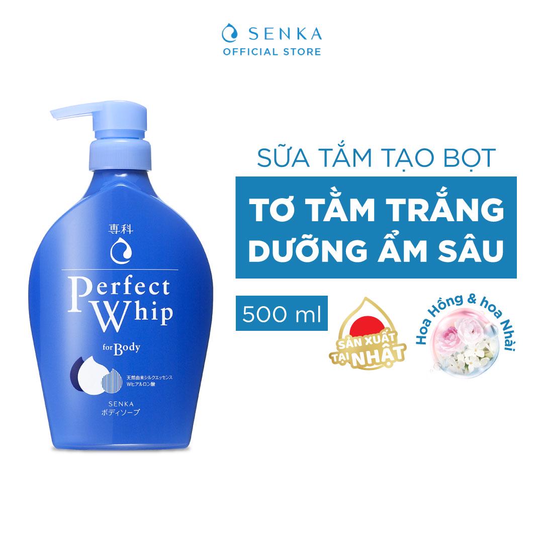 Sữa tắm dưỡng ẩm Senka Perfect Whip for Body 500ml_15688