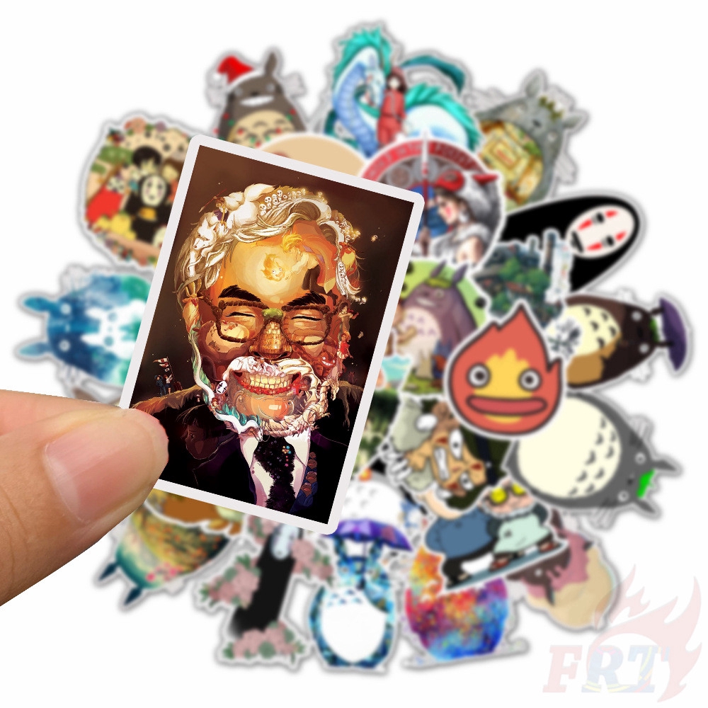❉ Miyazaki Hayao Series 01 Stickers ❉ 50Pcs/Set Totoro & Spirited Away & Kiki's Delivery Service Mixed Doodle Stickers