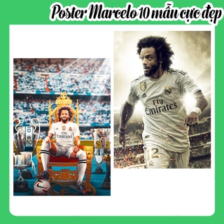 Poster marcelo, ảnh dán tường marcelo cực đẹp, poster bóng đá có in theo yêu cầu