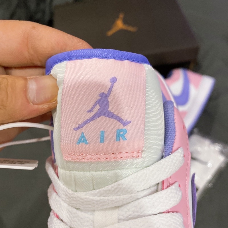 GIÀY JODAN LOW SE PUCH HỒNG TÍM 1:1 SC [ FREESHIP + BOX ]