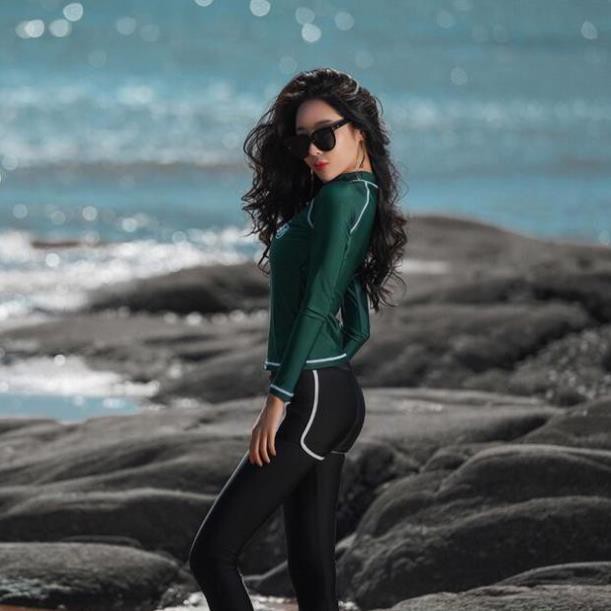 𝐂ự𝐜 𝐑ẻ XẢ 🚀 | Ảnh Thật | (Có sẵn) đồ bơi/ bikini dài tay quần dài 4 chi tiết Màu xanh . 2020 Sale 1 Xinh Chuẩn . ! ' ' ˇ | BigBuy360 - bigbuy360.vn