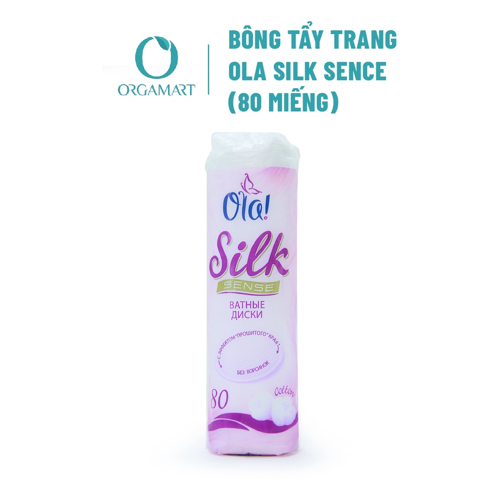 Bông Tẩy Trang Ola Cotton 80 Miếng