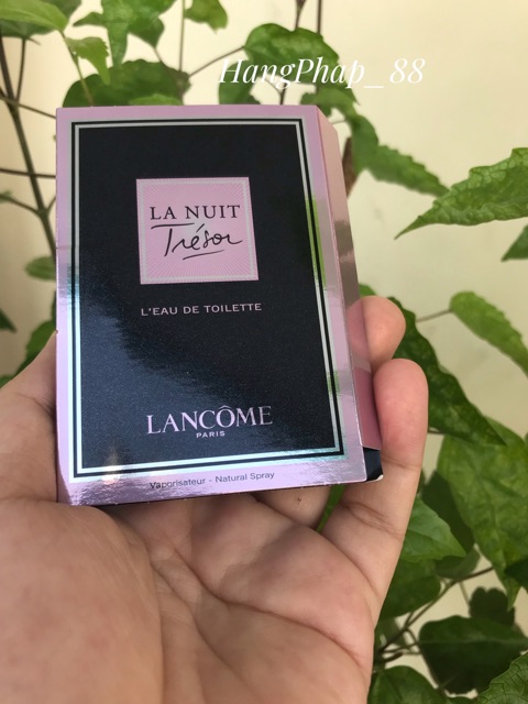 Vial “HOT” Vial Nước hoa Lancome La Nuit Tresor L’eau De Toilette 1,2ml | BigBuy360 - bigbuy360.vn