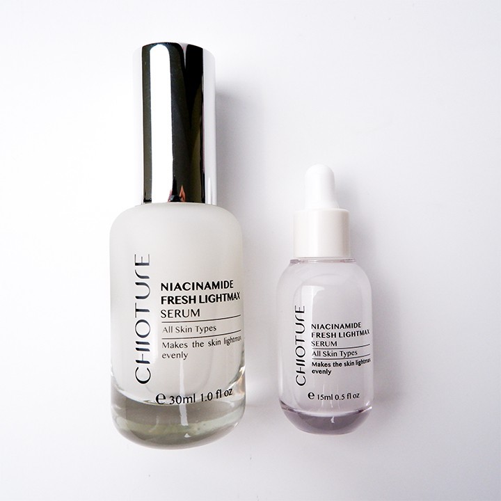 Serum Chioture Niacinamide Fresh Lightmax cấp ẩm làm sáng da giảm thâm mụn và se khít lỗ chân lông 30ml