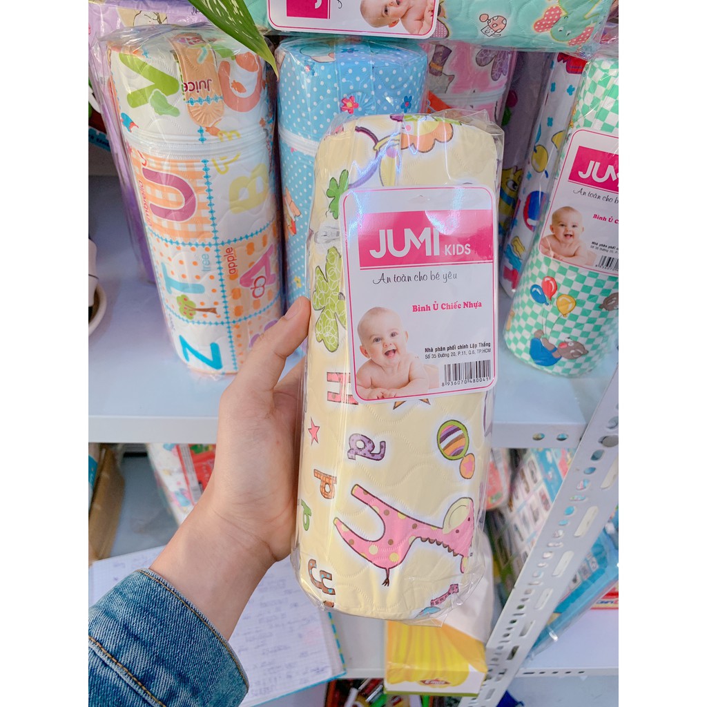 Bình Ủ Bình Sữa Cổ Chuẩn (Cổ Hẹp) Đơn và Đôi Jumi 3 Lớp Nhựa Cao Cấp
