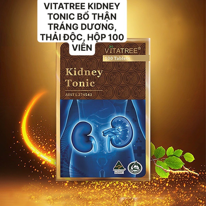 ViênuốngbổthậnVitatree Kidney Tonic - Hộp 100 viên