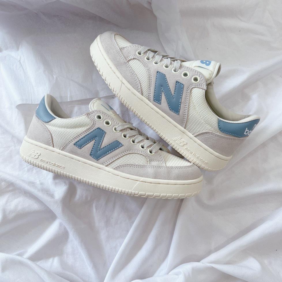 Giày sneaker NB crt 300 2.0 chữ N xanh vàng Fullbox, Giày thể thao nam nữ newbalance nb da lộn cao cấp 2022
