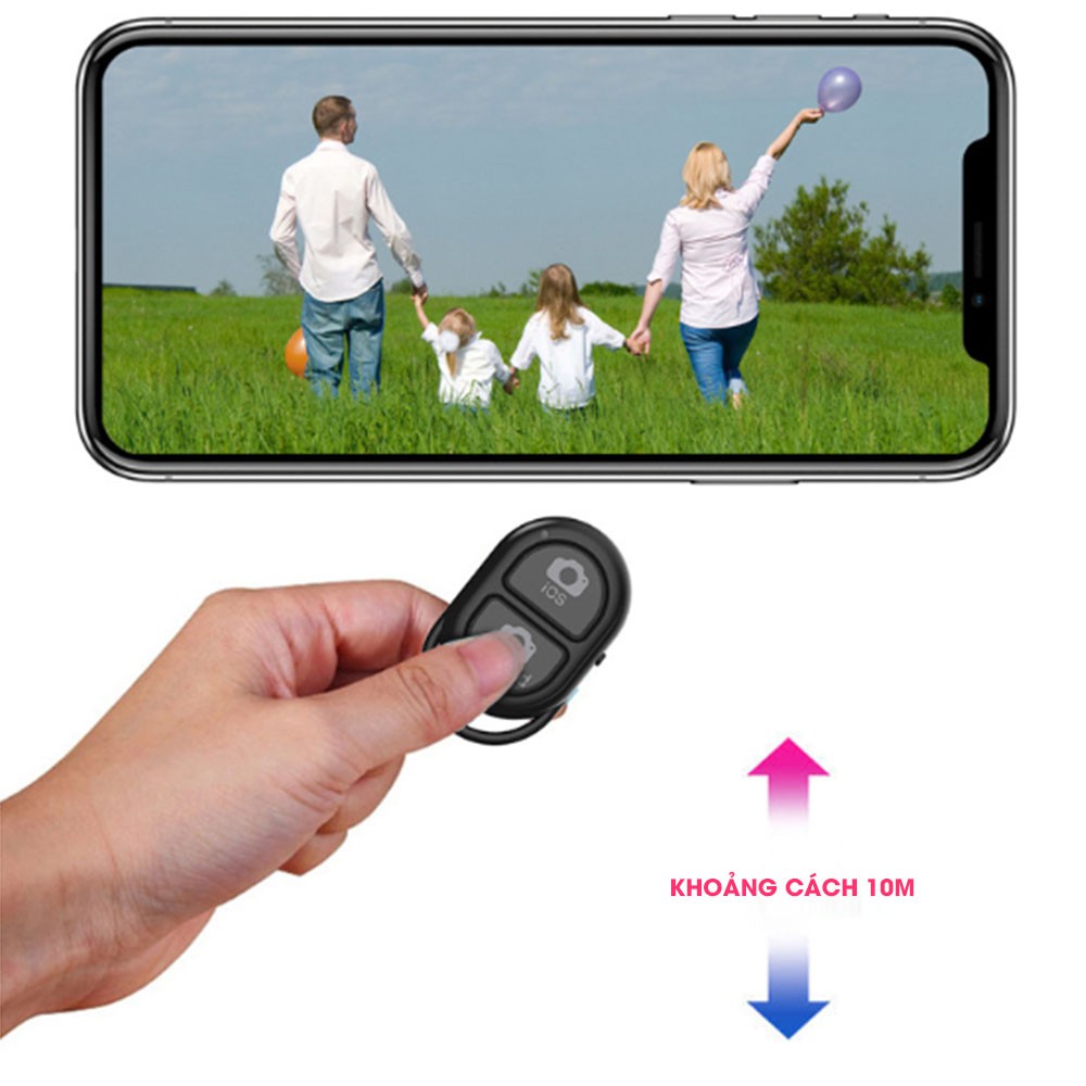 Nút bấm chụp ảnh Bluetooth cho điện thoại