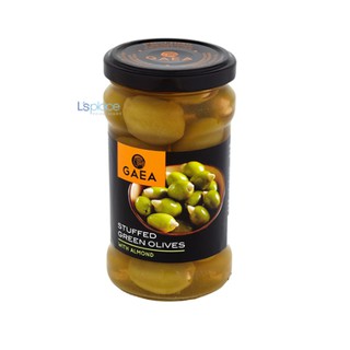 Olive xanh nhồi hạnh nhân gaea 295g