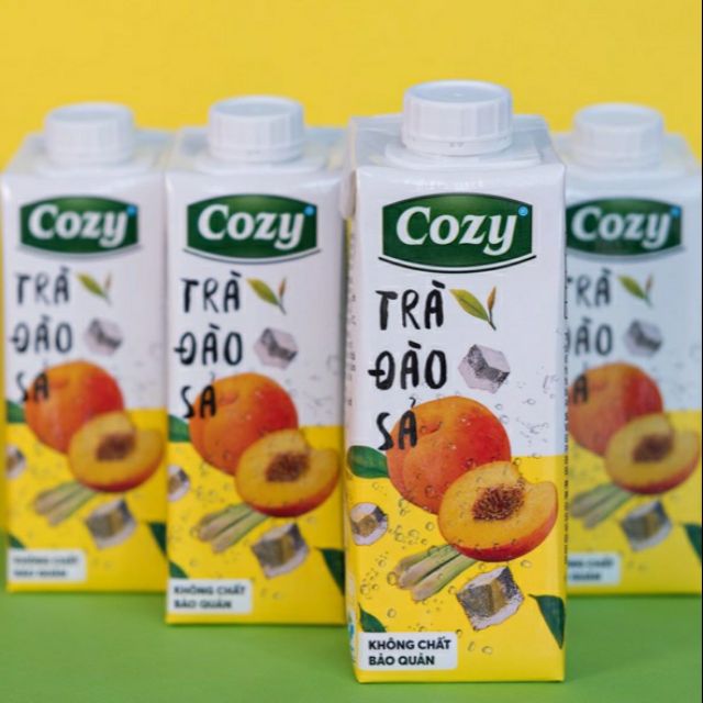 Trà đào sả Cozy