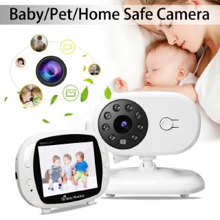 Nhiệt độ 2.4G Wireless Digital 3.5LCD Baby Monitor Máy ảnh 2way âm thanh Talk video Night Vision Home WIFI Nanny An