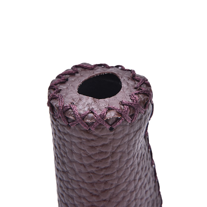 Tay Lái Xe Đạp Leo Núi Bằng Da Nhân Tạo Phong Cách Vintage