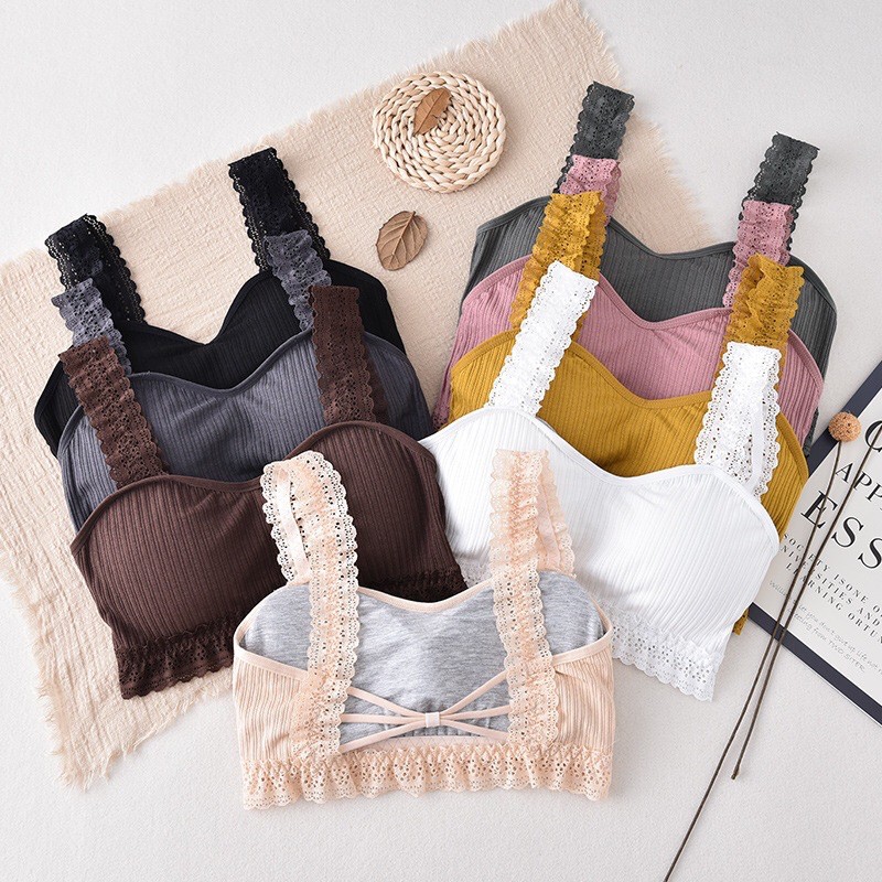 Áo Bra Mút Dày 2 cm xinh xinh (áo cực xinh) [Ảnh thật | BigBuy360 - bigbuy360.vn