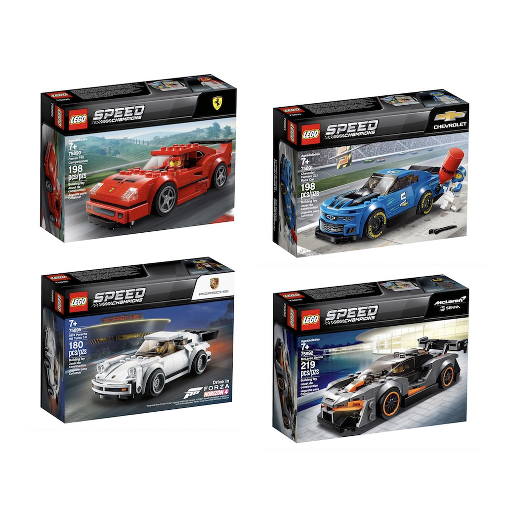 Lego HaHa - Lego Speed Champions - Siêu Xe Siêu Cấp - 75890, 75891, 75892, 75895