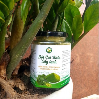 Bột CẢI XOẲN KALE sấy lạnh SIÊU THỰC PHẨM XANH , THANH LỌC CƠ THỂ