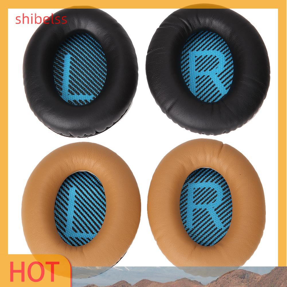 （ʚshibelss）Replacement Earpads Ear Pad Pads Cushion for  BOSE Quietcomfort 2 QC2 QC15