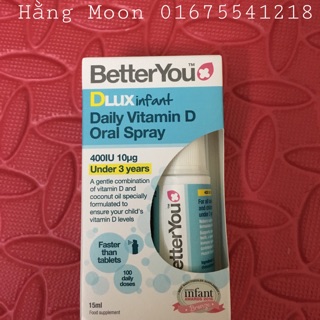 Vitamin D-lux dạng xịt 400UI
