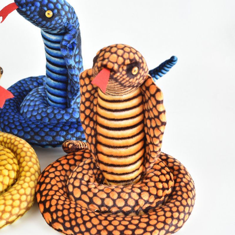 Rắn Nhồi Bông 3.6FT Mềm Mại Đáng Yêu