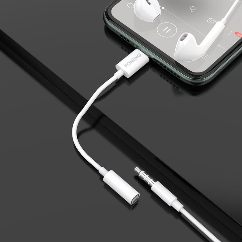 Đầu Chuyển Đổi  Chính hãng Tai Nghe 3.5 Sang Lightning Iphone 8, 8plus , X - Tai nghe ( Kết nối bluetooth)