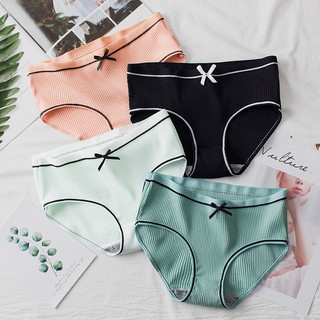 Bé Gái Nơ Dễ Thương Cô Gái Quần Ren Giữa Eo Quần Thoáng Khí Nữ Thoải Mái Cotton Hông Quần Đùi Đơn Giản Màu Trơn Quần Đùi Học Sinh