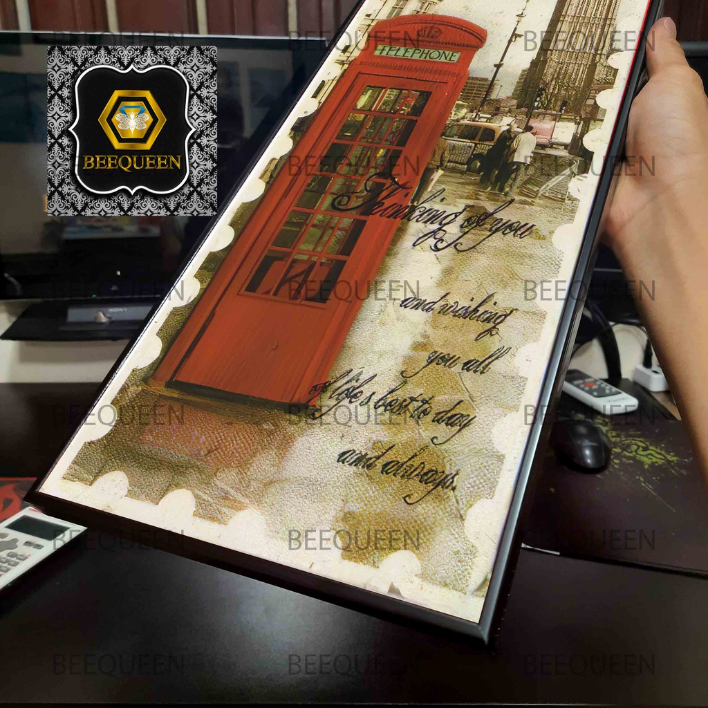 Tranh Trang Trí Quán Cà Phê Coffee Trà Chanh Trà Sữa Khổ Dài 20x60cm - Bán lẻ từng tranh