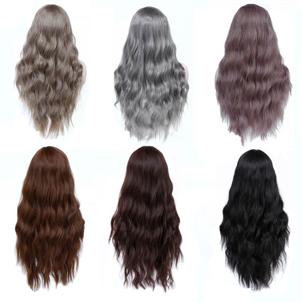 Tóc giả kiểu xoăn hóa trang xinh xắn dành cho nữ