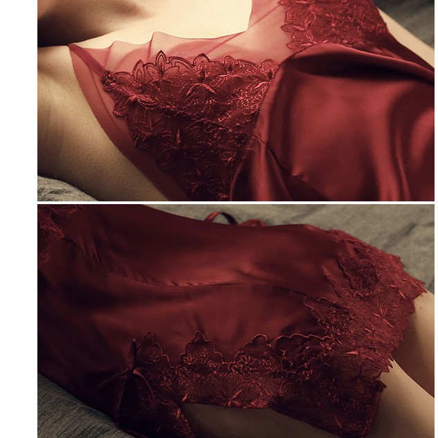 ♥️[HCM GIAO NHANH 30 phút] ♥️[LL320] - Váy ngủ sexy quyến rũ - đầm ngủ gợi cảm phối ren - CÔ CHỦ NHỎ CHUYÊN SỈ | BigBuy360 - bigbuy360.vn