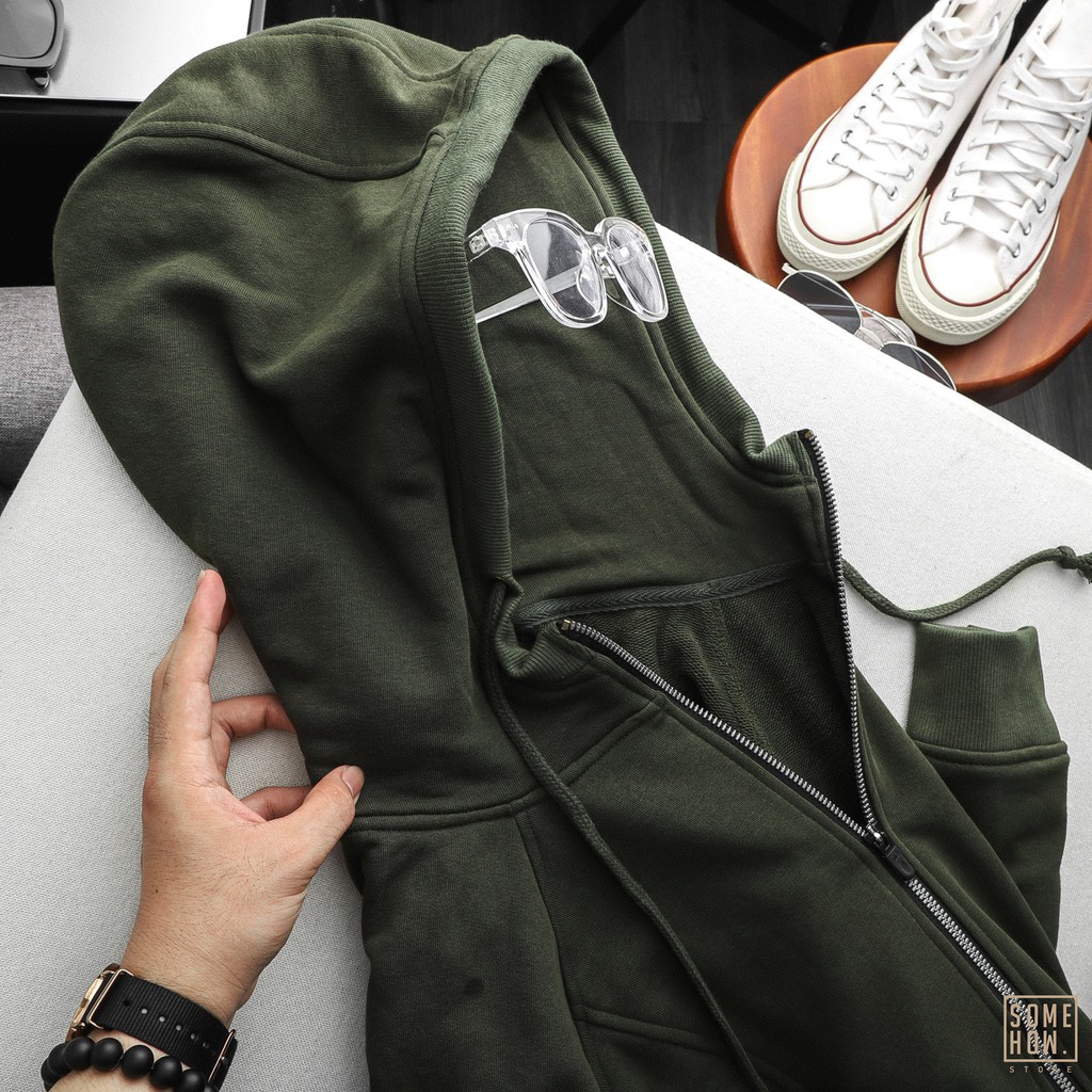 Áo Khoác Nam,Áo Khoác Có Nón Nam INF ,Vải Thun Nỉ Cao Cấp Co Giãn Form Regular AK002714, SOMEHOW | BigBuy360 - bigbuy360.vn