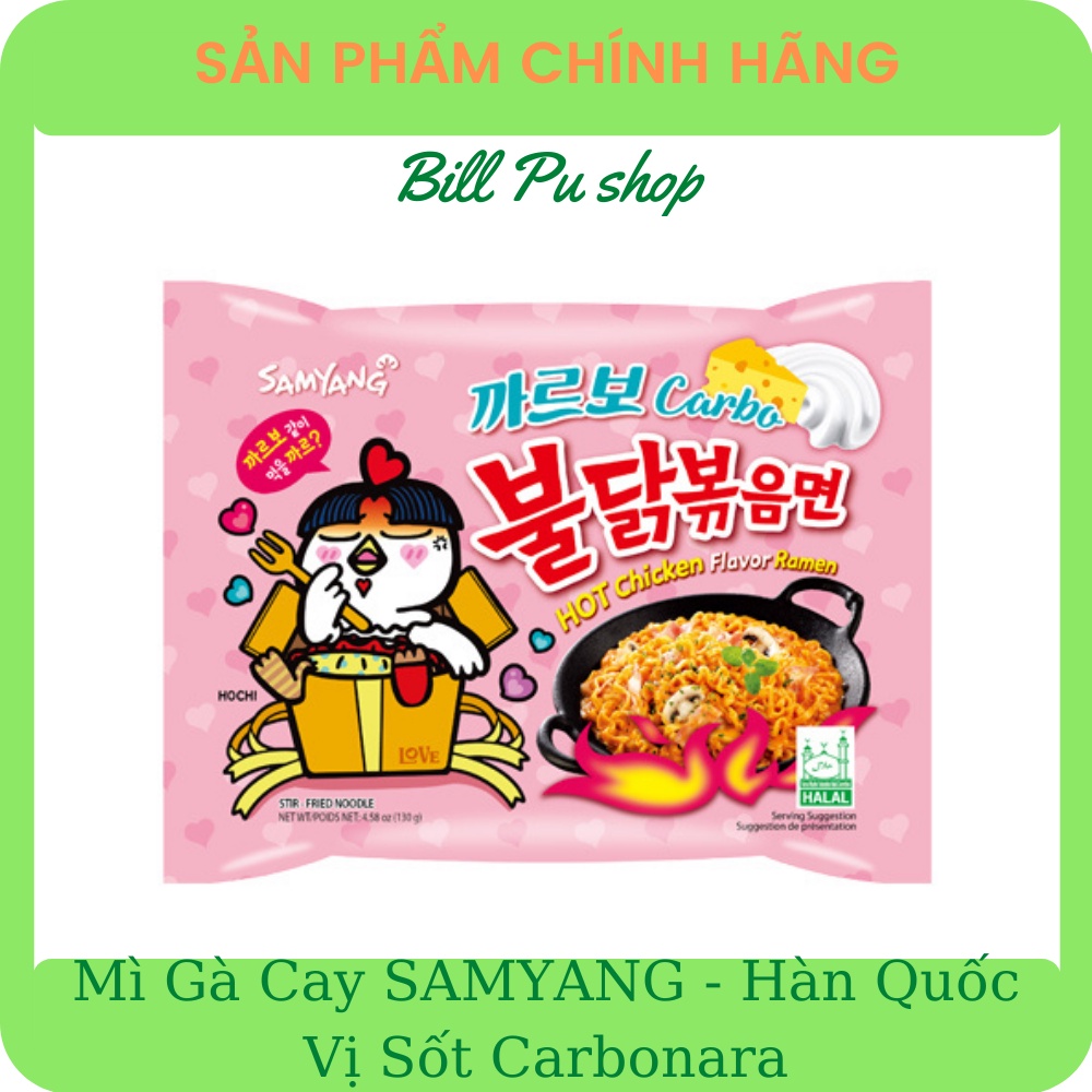 [Đủ vị] Mì Gà Cay SAMYANG / Mì NONGSHIM - Hàn Quốc