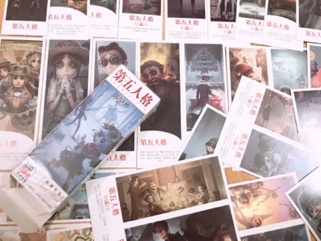 Bookmard 36 tấm IDENTiTY V Nhân cách thứ 5