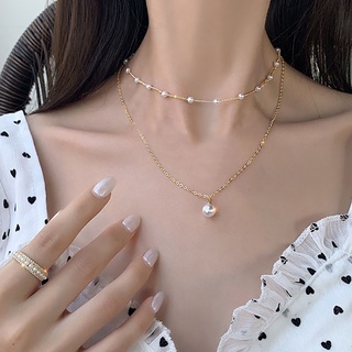 Vòng Cổ Choker Đính Hạt Ngọc Trai Phong Cách Hàn Quốc Cổ Điển Thời Trang Cho Nữ