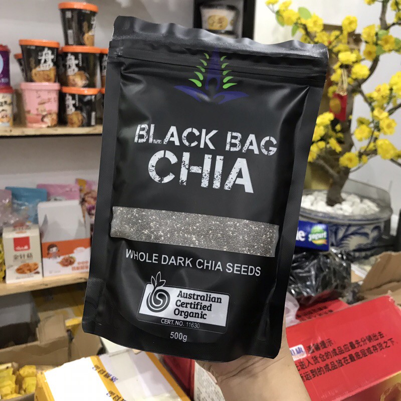 Hạt Chia Đen Black Bag Chia Úc ( Túi 0.5Kg )