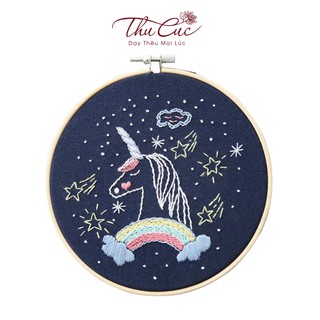 Tranh thêu thủ công chữ thập - trang trí nhà cửa - Thu Cúc