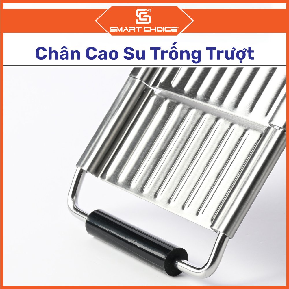 Dụng Cụ Bào Nạo Rau Củ Quả SMARTCHOICE 4 Lưỡi Đa Năng Inox 304 cao cấp - Hàng loại 1 SCG-PK014