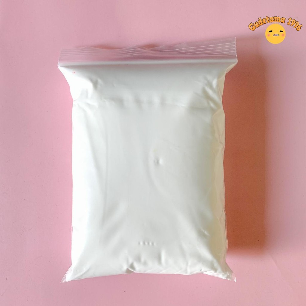 Đất Sét Nhật Tự Khô Màu Trắng 100g - Nguyên Liệu Làm Slime An Toàn Tuyệt Đối