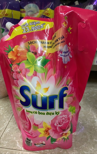 Túi Nước Giặt Surf 3.1kg Và 3.5kg