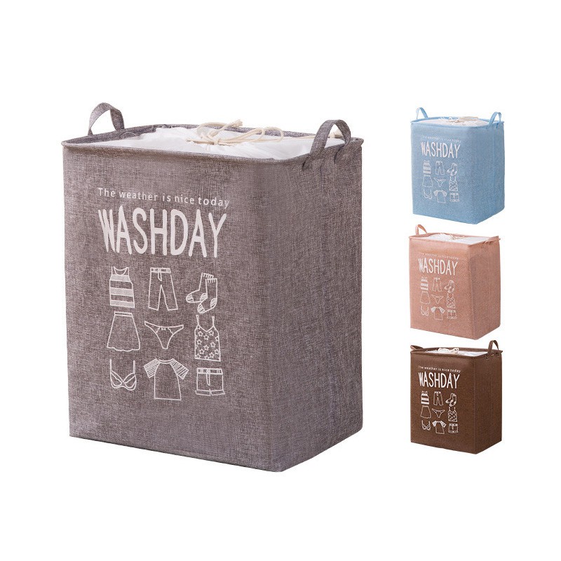 Giỏ Đựng Đồ, Quần Áo, Túi Đựng Chăn Màn, Mền Gối, Ga Giường Cỡ Lớn Có Thể Gấp Gọn 88307