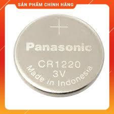 Pin Panasonic CR1220, Pin Điều Khiển Xe Chính Hãng dailyphukien