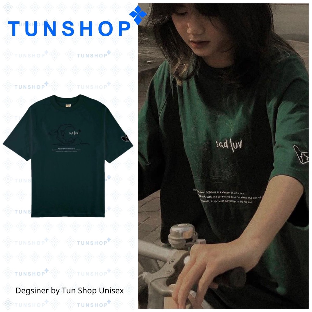 Áo Thun SADLUV TEE VALENTINE Sadboiz Mallard Green & PINK TUN SHOP Hà Nội