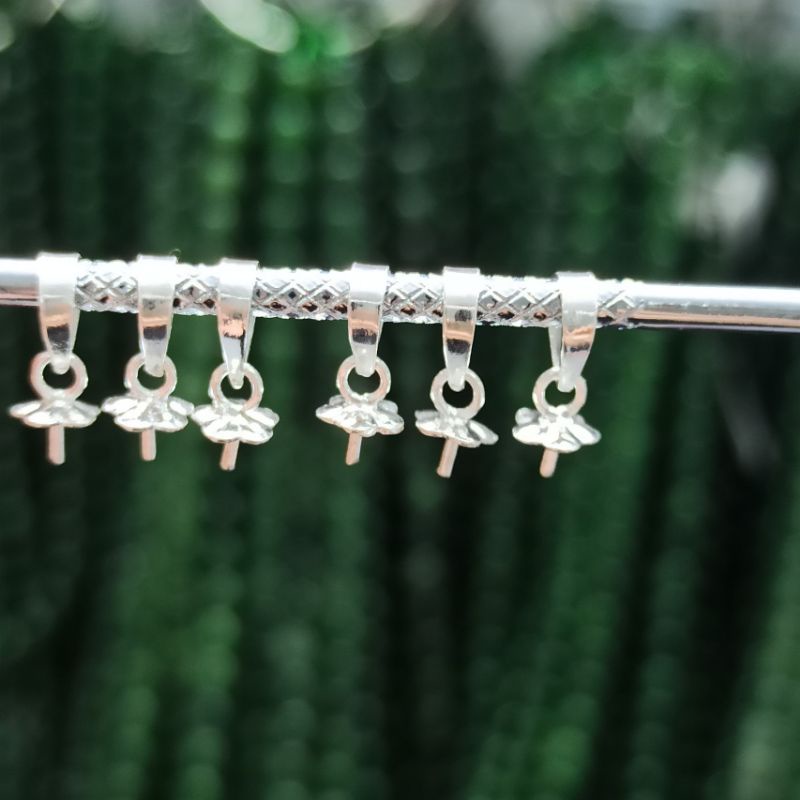 Phôi mặt dây chuyền gắn đá phong thủy