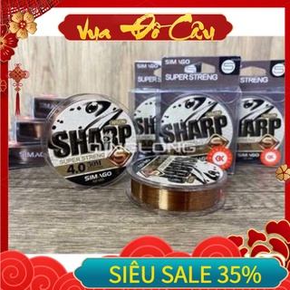 Trục Cước Câu Đài Simago Sharp Siêu Dai Và Khỏe dây nylon màu nâu chuyên làm cước trục - 𝗩𝘂𝗮 Đ𝗼̂̀ 𝗖𝗮̂𝘂