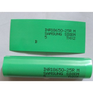 Bọc pin 18650 - Gen co nhiệt SAMSUNG - Set 10 cái