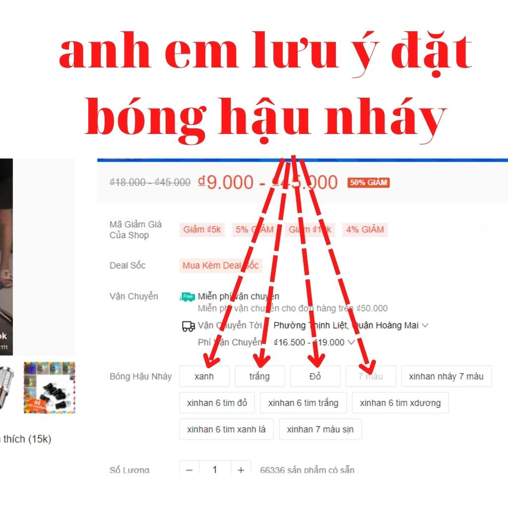 Bóng hậu nháy stop f1  dành cho xe winner wave ex135 sirius ex135 ô tô có video