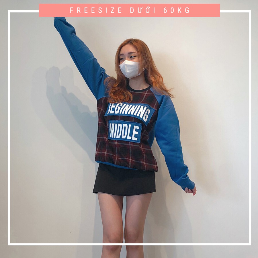 Áo hoodie : HÀNG GIẢM GIÁ CUỐI NĂM –  áo nỉ freesize dưới 55kg dành cho nữ, thun cotton 100%, hình chụp thật