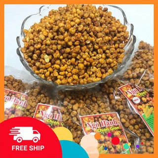 Ngô chiên mắm hành ⚡ NGON CHUẨN VỊ ⚡ Ngô chiên giòn, túi 400 gram, vị thơm bùi, đậm đà
