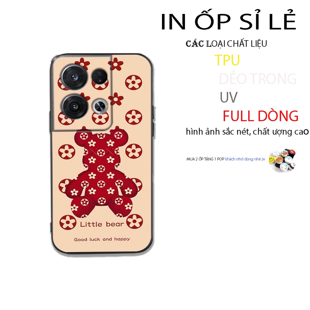 Ốp lưng điện thoại oppo reno 8 5g brear brick b75 82 thời trang