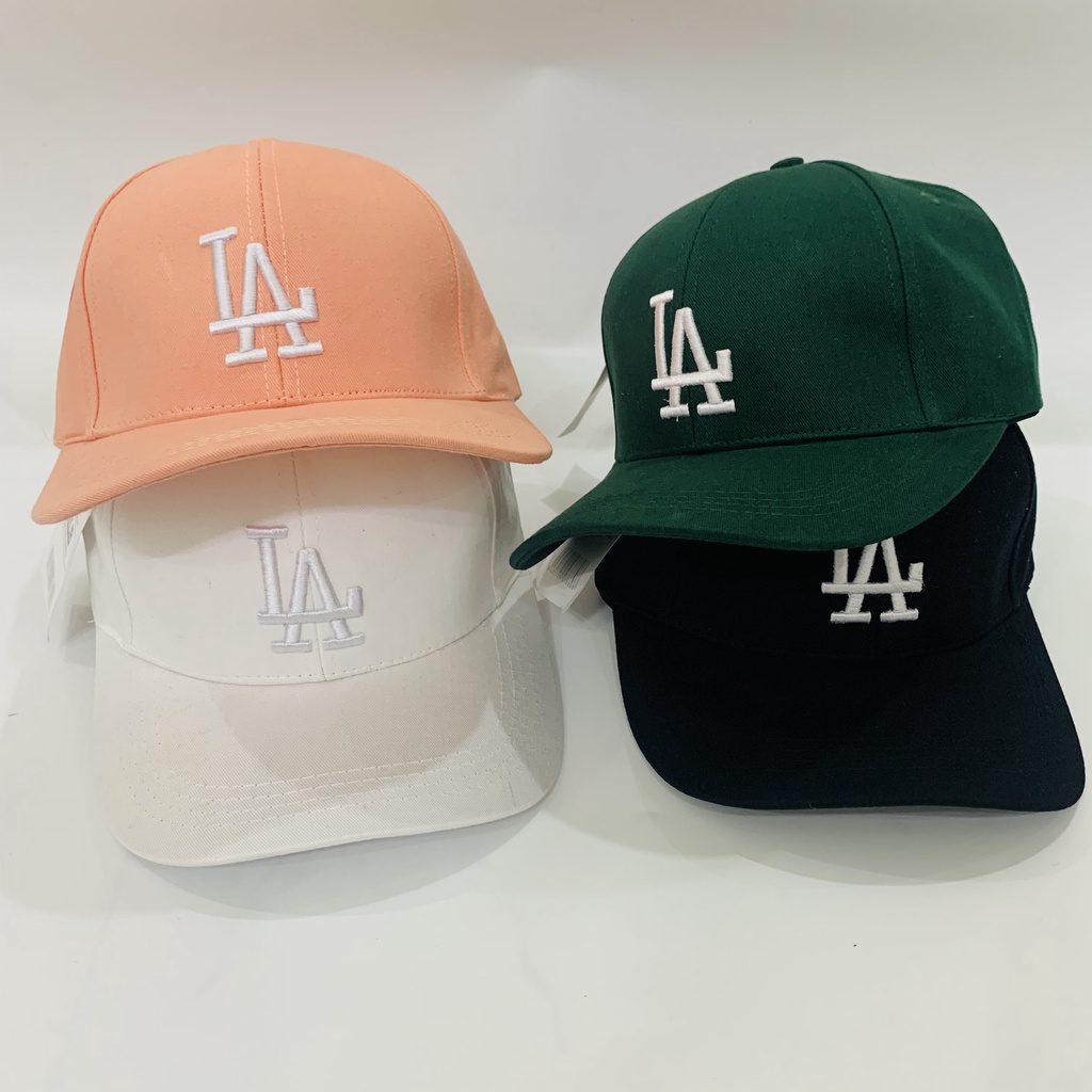 Mũ lưỡi trai ❤️ Nón kết thêu chữ L...A.... chất kaki cao cấp form unisex phong cách Ulzzang Thời trang PONIVA siêu hot