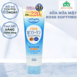 Sữa rửa mặt Kose Softymo Cleansing Foam Nhật Bản 220g