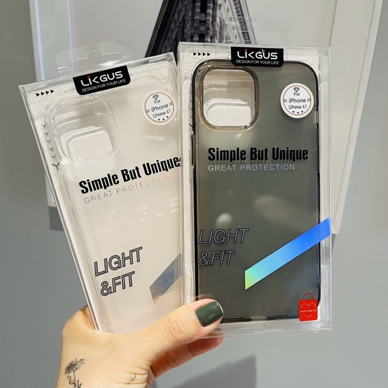 Ốp Likgus lưng cứng nhám iphone 15/ ip15 pro/ ip15 plus/ ip15 promax