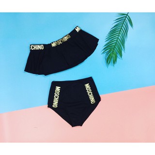 [SALE SỐC]Bikini set MOSCHINO tay bèo hot hit